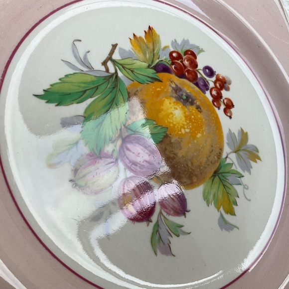 California by Johnson Brothers Vintage 7-3/4” Salad Plate Pink - Picture 4 of 12